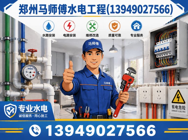 管城回族区郑州马师傅水电工程展示图